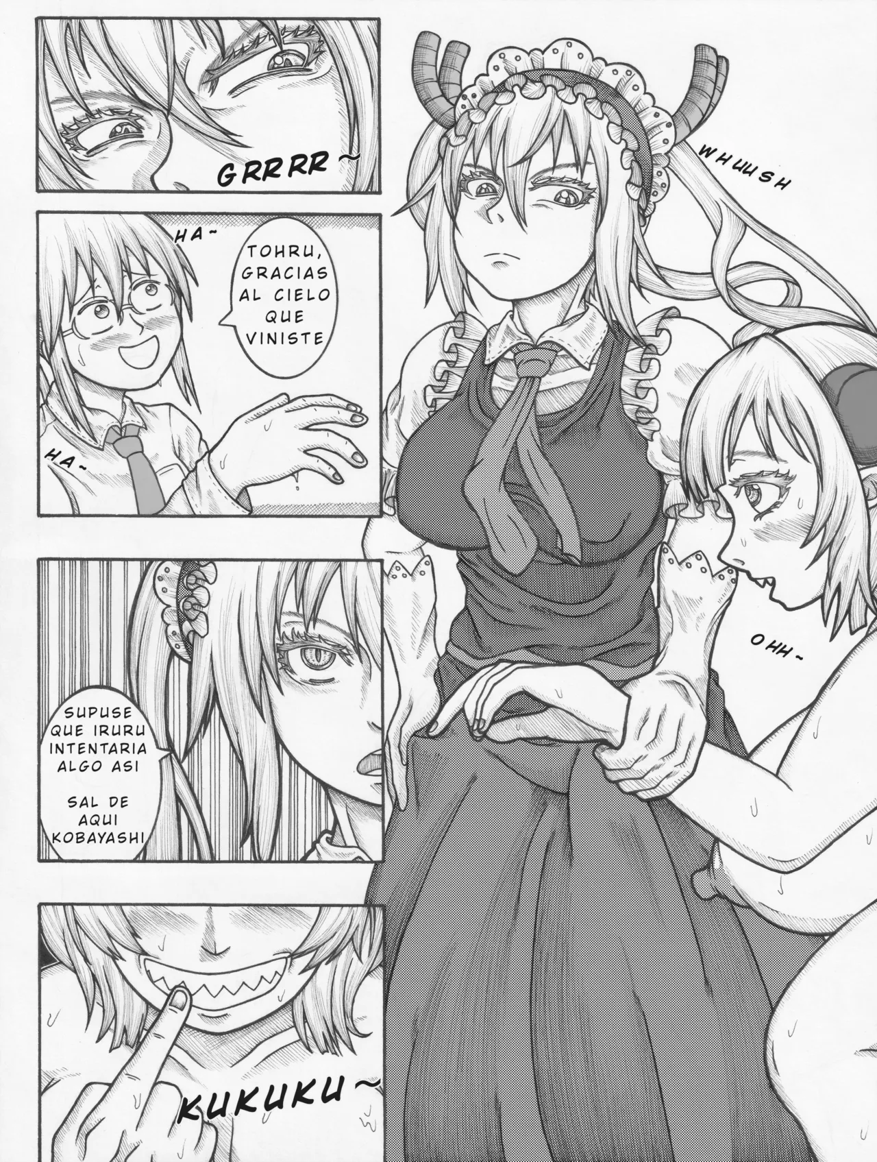 La Maid Dragon Futanari de Kobayashi page 5 full