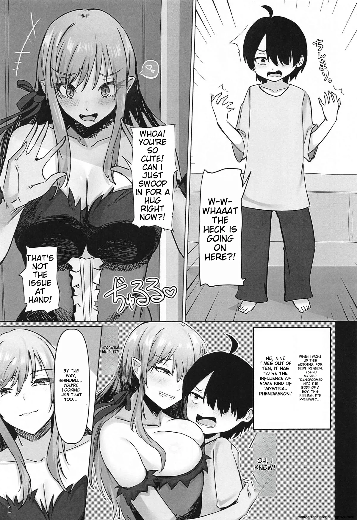 Iyashimonogatari ~Kinpatsu Glamour na Kyuuketsuki to Dekachichi Class Iinchou ni Yoru Sex Chiryou~ page 2 full