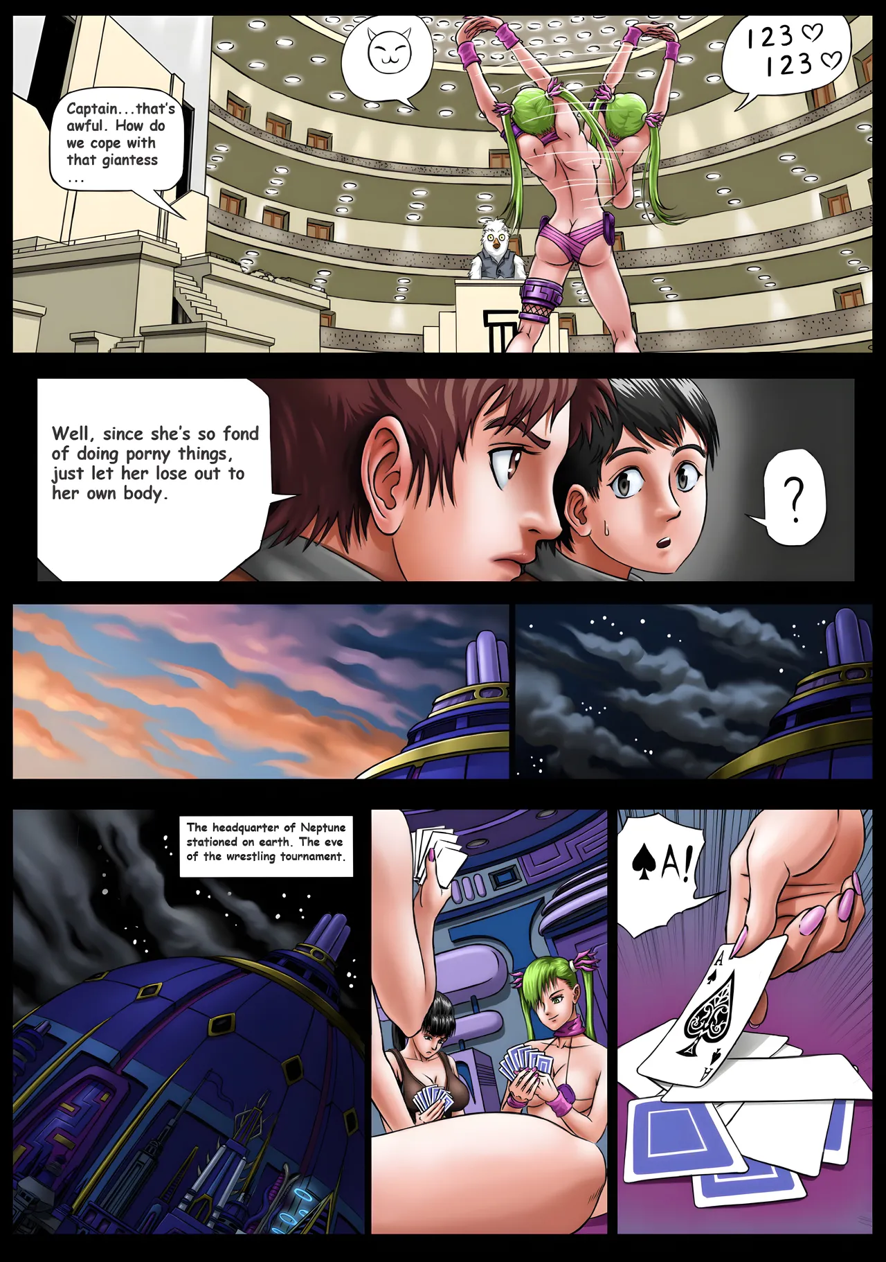 Interplanetary Wrestling page 5 full