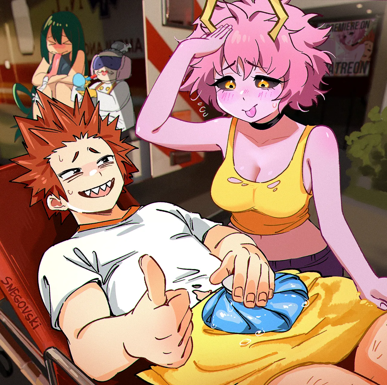 Mina + Friends page 1 full