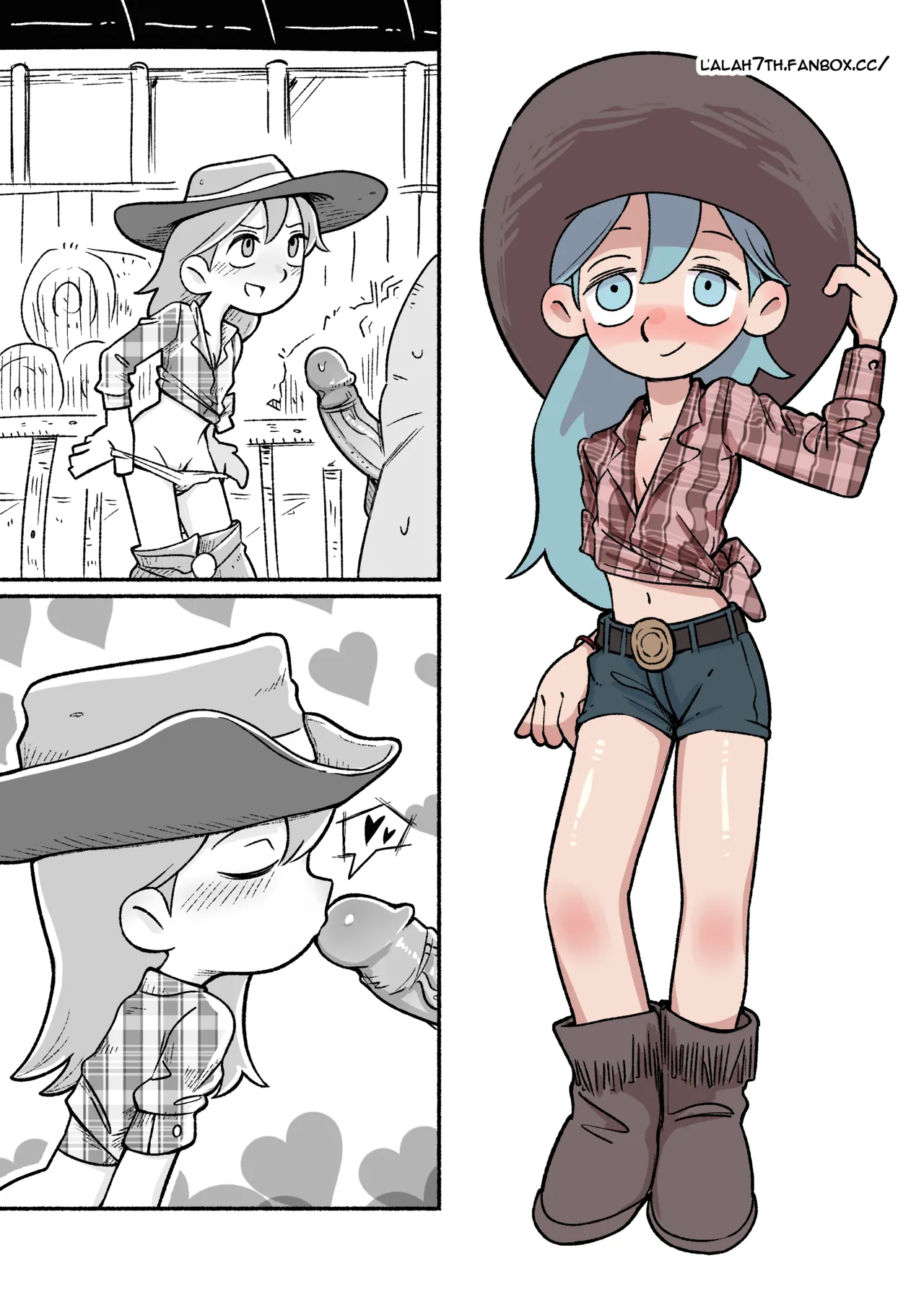 Cowgirl Hilda page 9 full