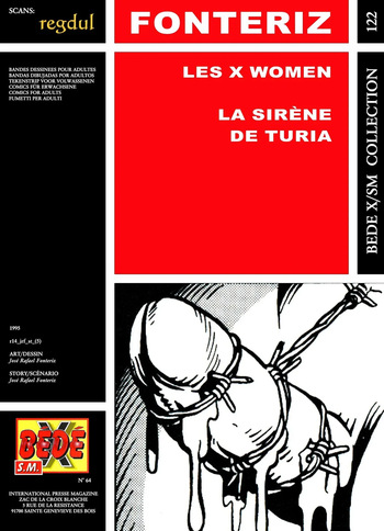 José Rafael Fonteriz - Les X women : La Sirène de Turia cover