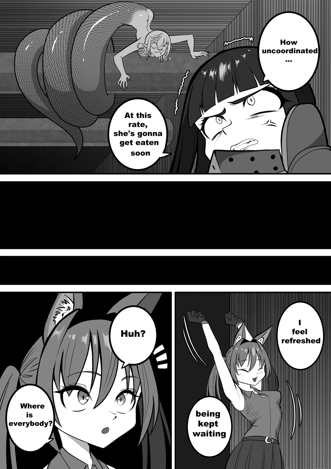 カイガ【kaiga】 - Lamia VORE comic  ENG ver page 2 full