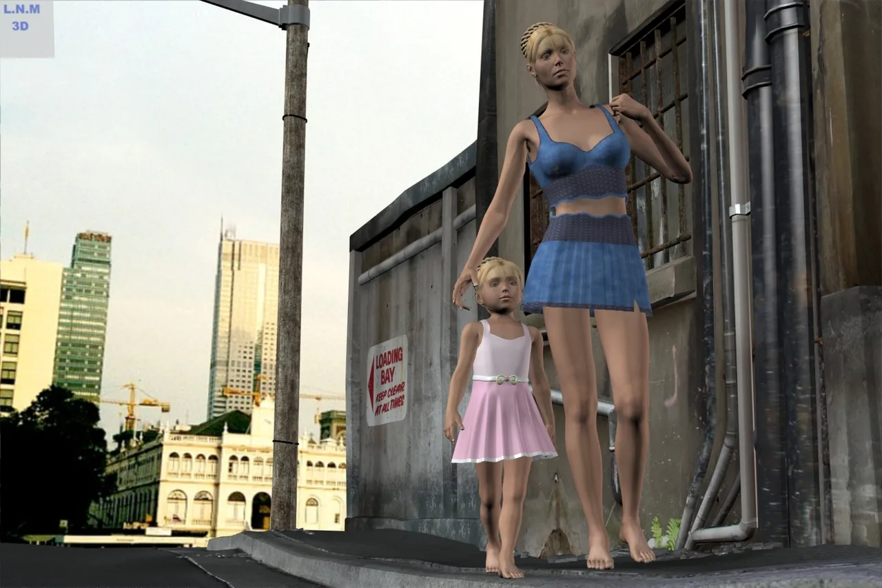 3D Juniper and Mother in the city page 2 full