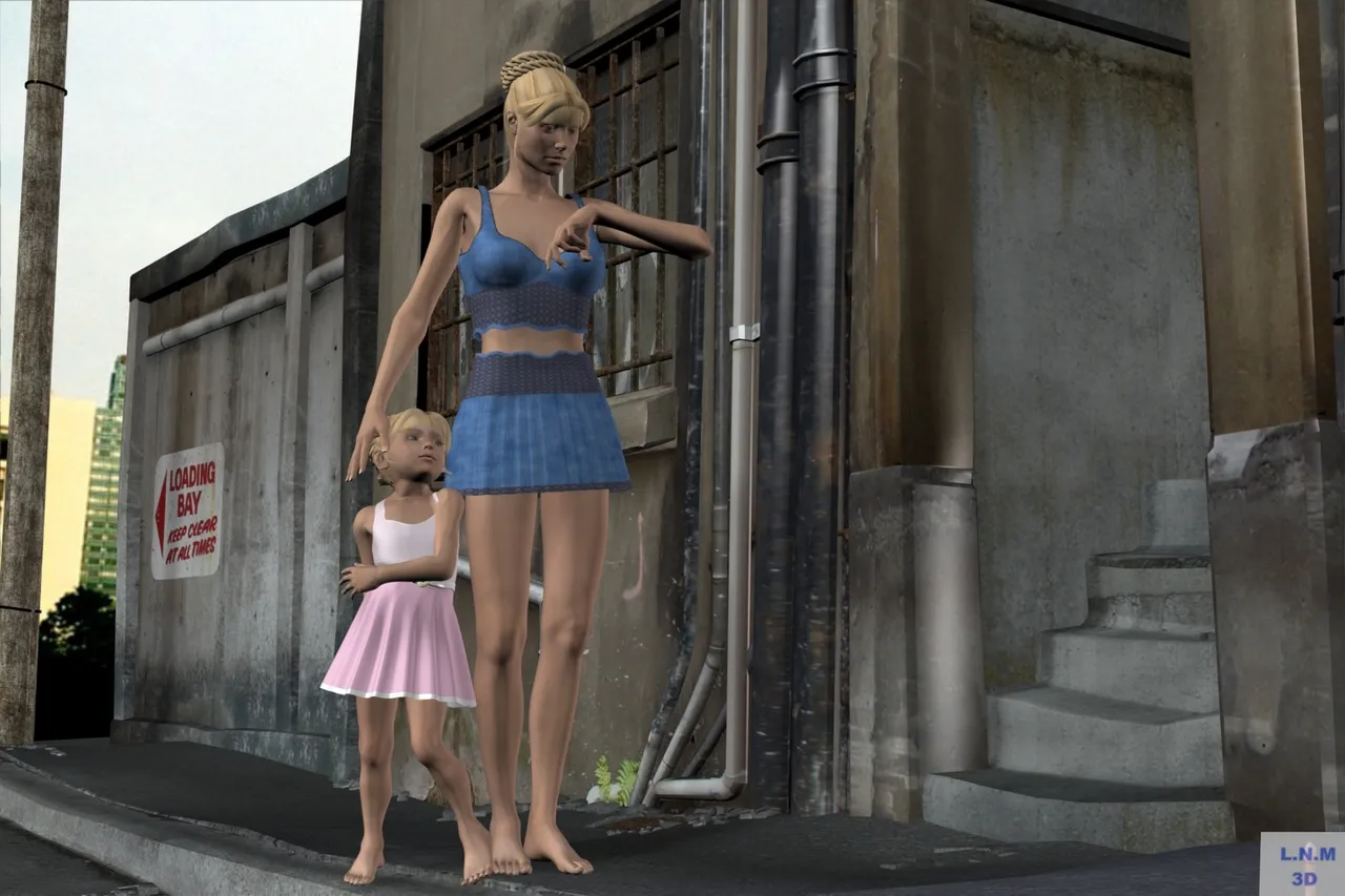 3D Juniper and Mother in the city page 3 full