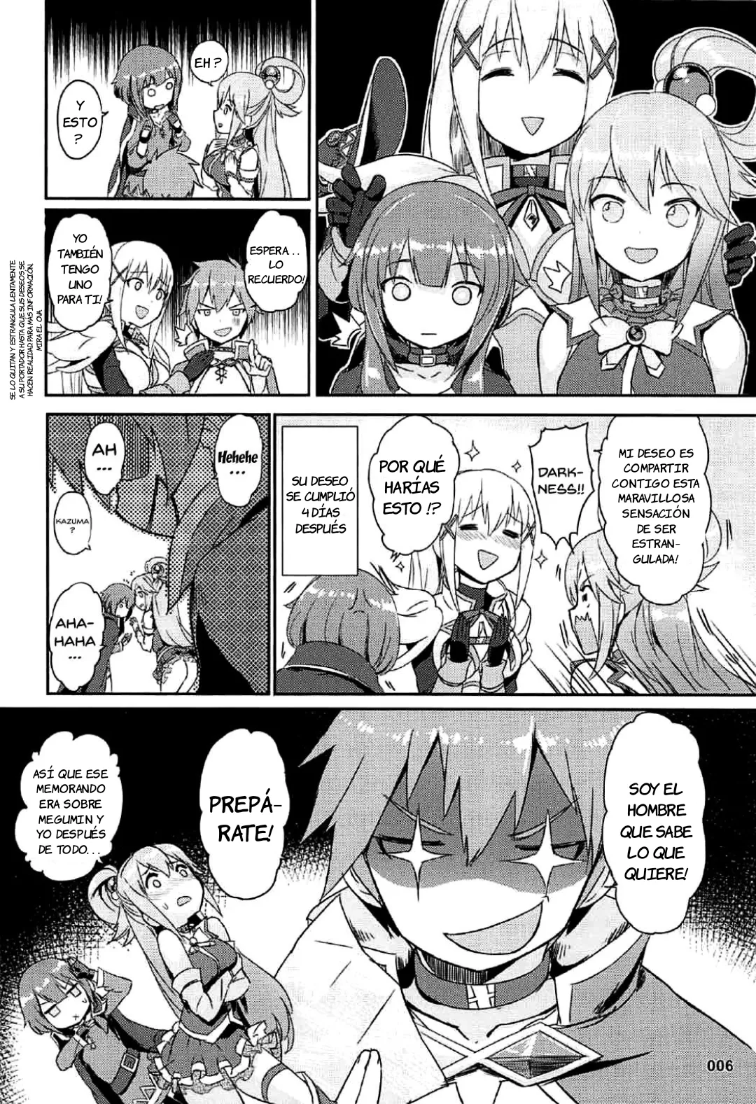 Kono Azen na Kazuma ni Shojo o!｜¡Entrégale Tu Virginidad A Este Atónito Kazuma! page 7 full