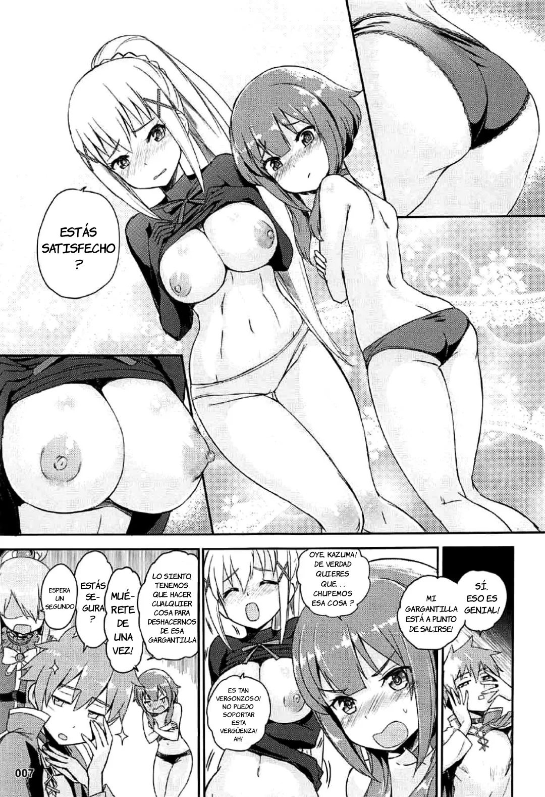 Kono Azen na Kazuma ni Shojo o!｜¡Entrégale Tu Virginidad A Este Atónito Kazuma! page 8 full