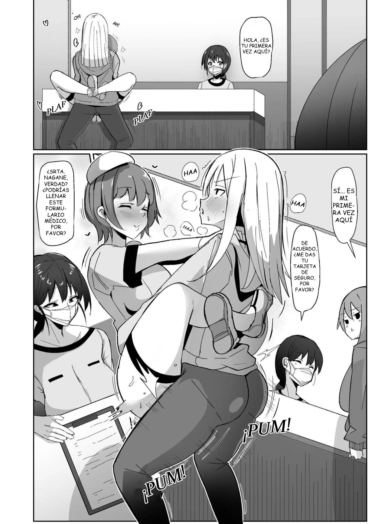 Moshimo Futanari wa Bokki Shitara Shasei suru no ga Atarimae no Sekai dattara ~Clinic Hen~｜Y Si una Futanari Tuviera que Eyacular Cada Vez que se Empalma ~Edición Clínica~ page 5 full