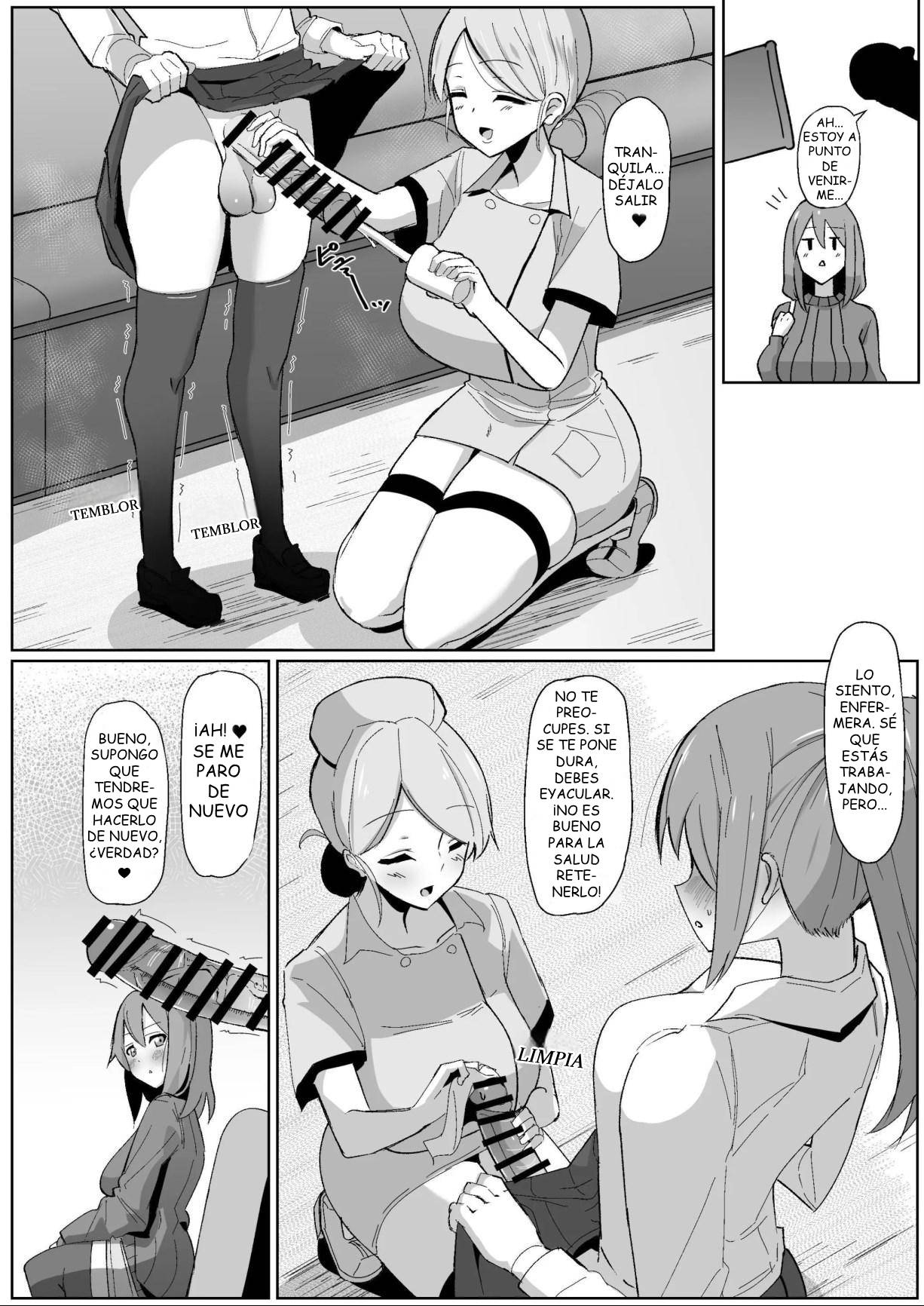 Moshimo Futanari wa Bokki Shitara Shasei suru no ga Atarimae no Sekai dattara ~Clinic Hen~｜Y Si una Futanari Tuviera que Eyacular Cada Vez que se Empalma ~Edición Clínica~ page 7 full