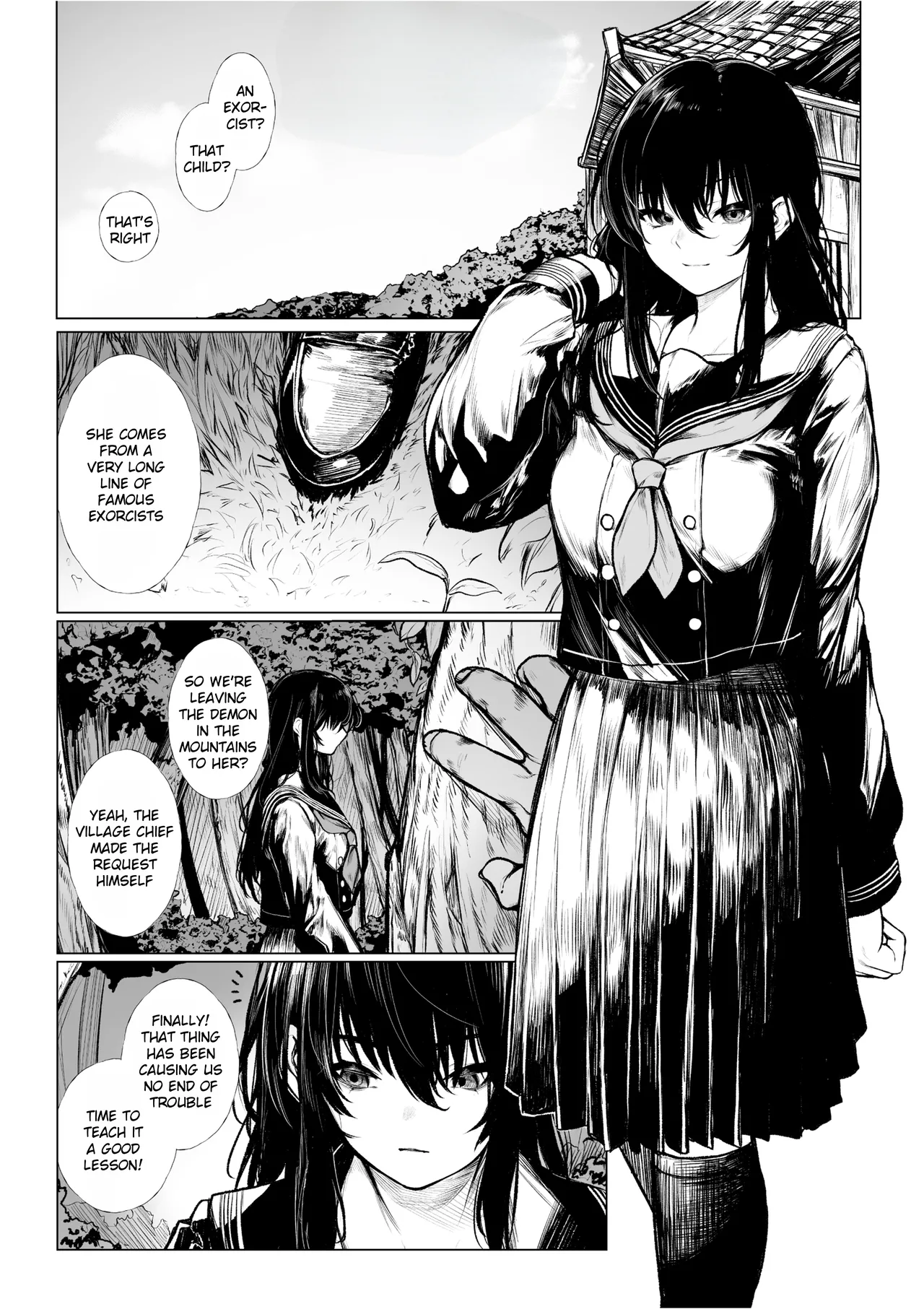 Haraiya Isn't Going to Lose to a Little Demon page 1 full
