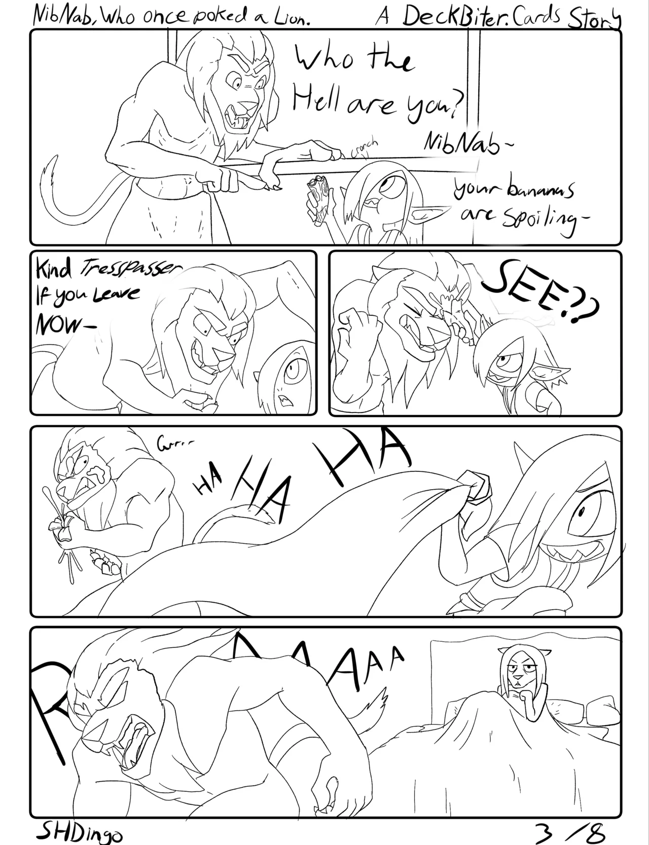 Deckbiter Comic - Nibnab page 3 full