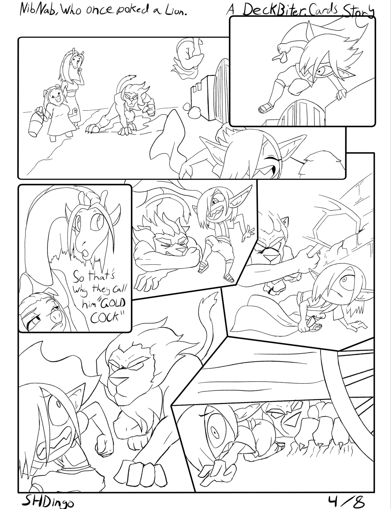 Deckbiter Comic - Nibnab page 4 full