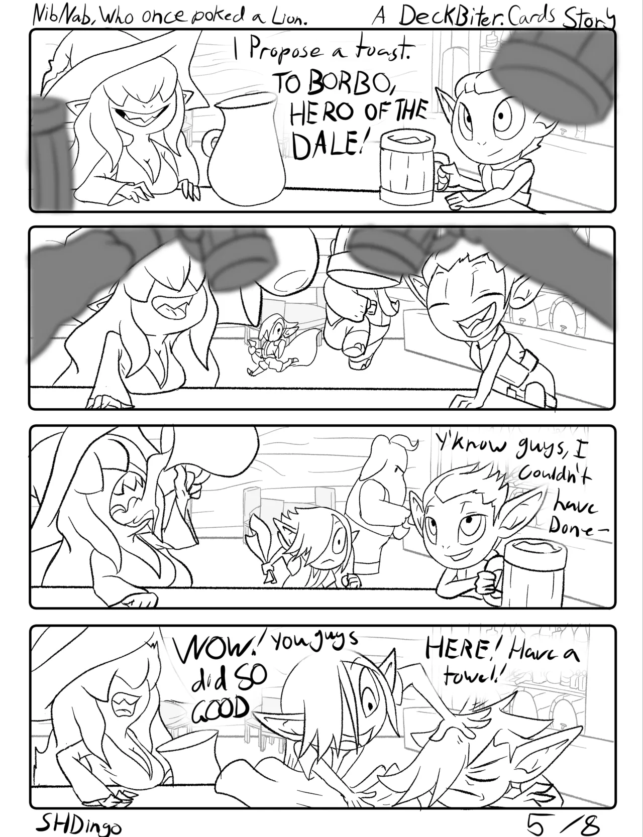 Deckbiter Comic - Nibnab page 6 full