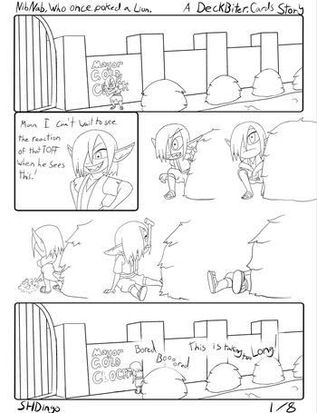Deckbiter Comic - Nibnab cover