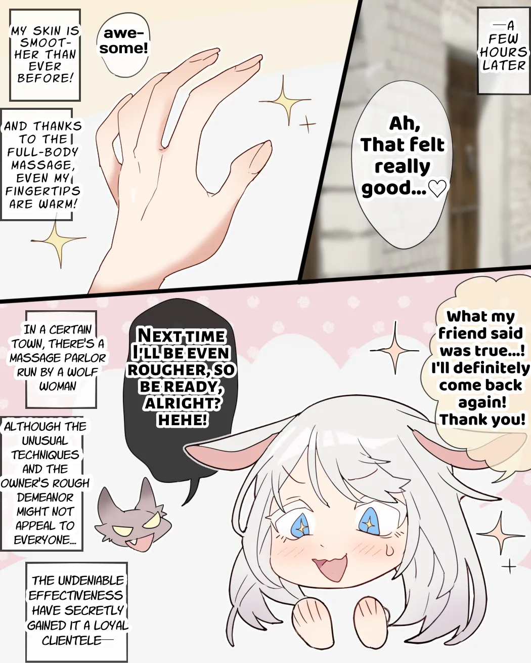 Being swallowed whole and rubbed pleasantly by a wolf girl page 6 full