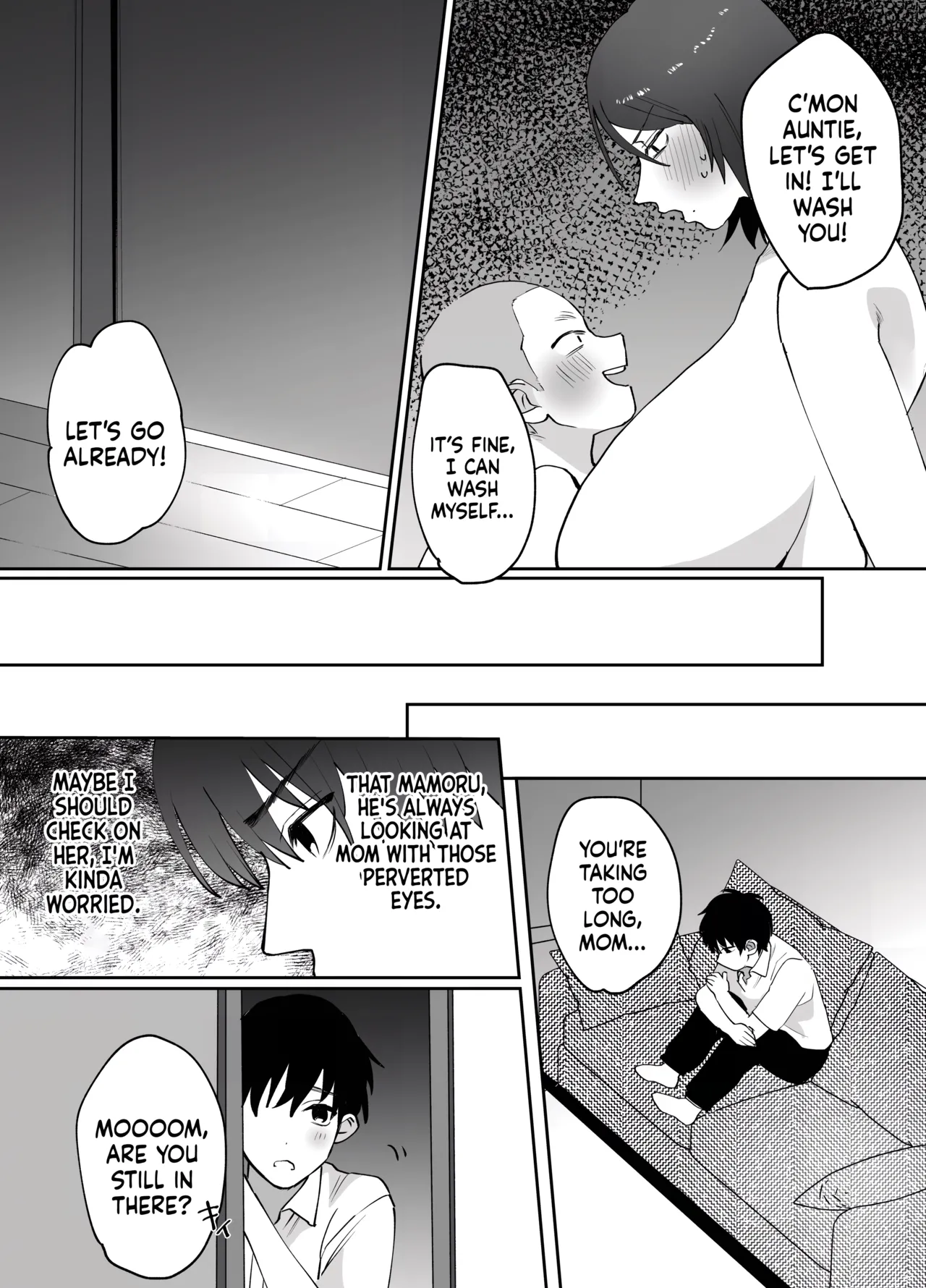 Kaa-san ga Tomodachi to Sex Shiteita Ken | The Story Of How My Friend Had Sex With My Mother page 9 full