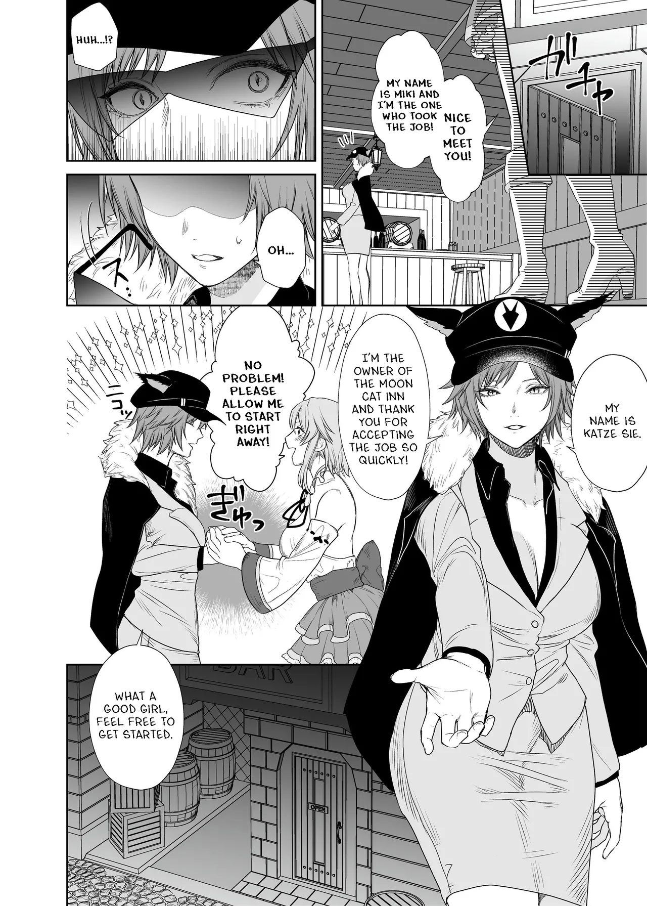 Lesbian Pleasure Training of New Adventurer page 3 full