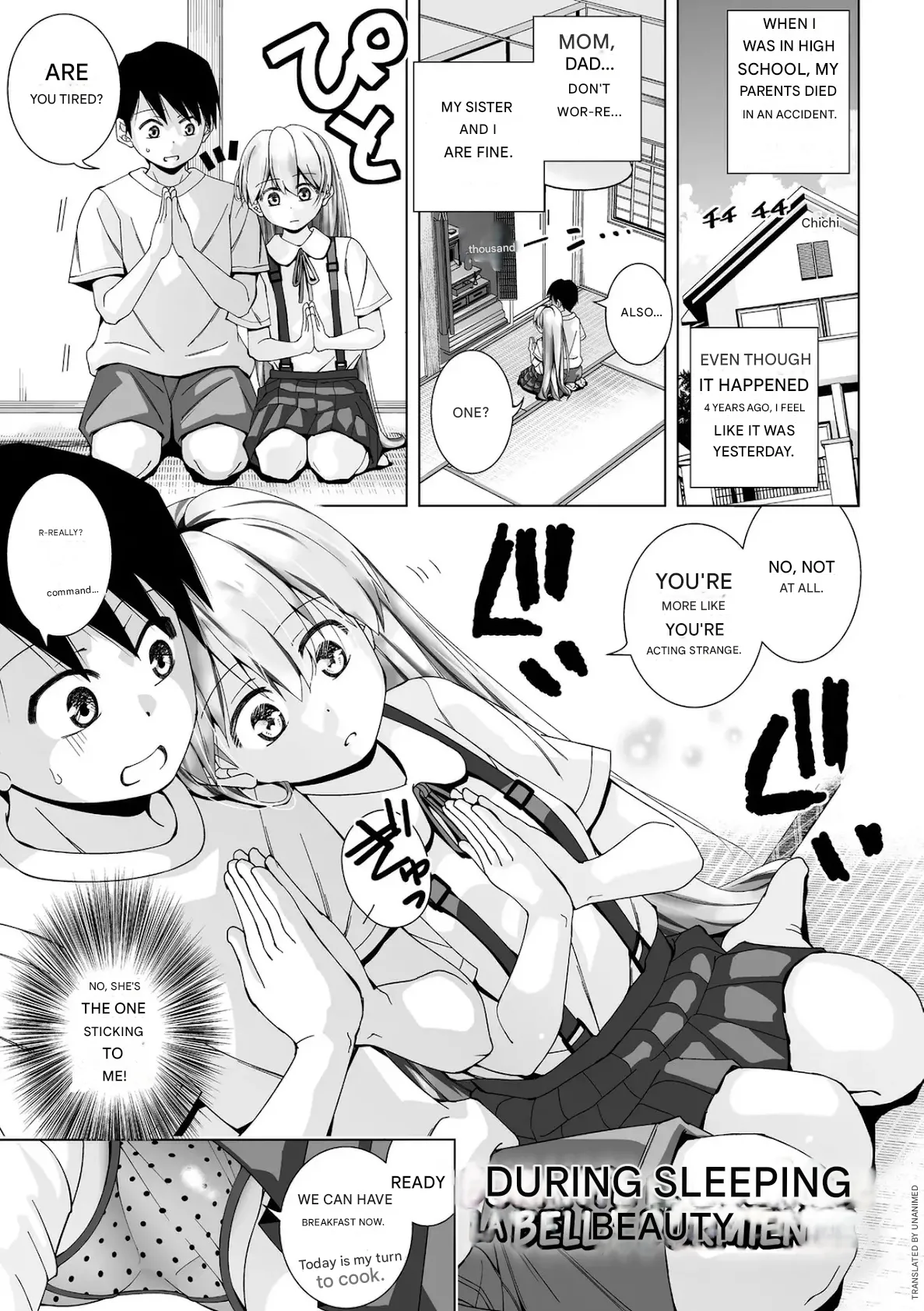 Nemuri Hime no Aida dake - During Sleeping Beauty's Dream page 1 full