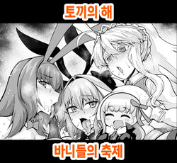 [Ankoman] Usagidoshi, Bunny-tachi no Utage | 토끼의 해, 바니들의 축제 (Fate/Grand Order) [Korean]