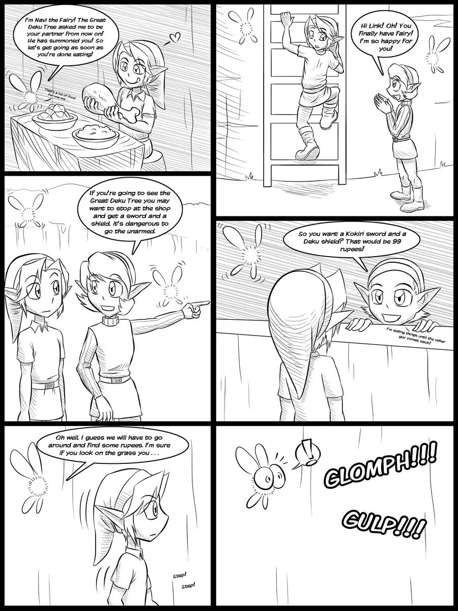 Ocarina of Vore Chapter page 5 full