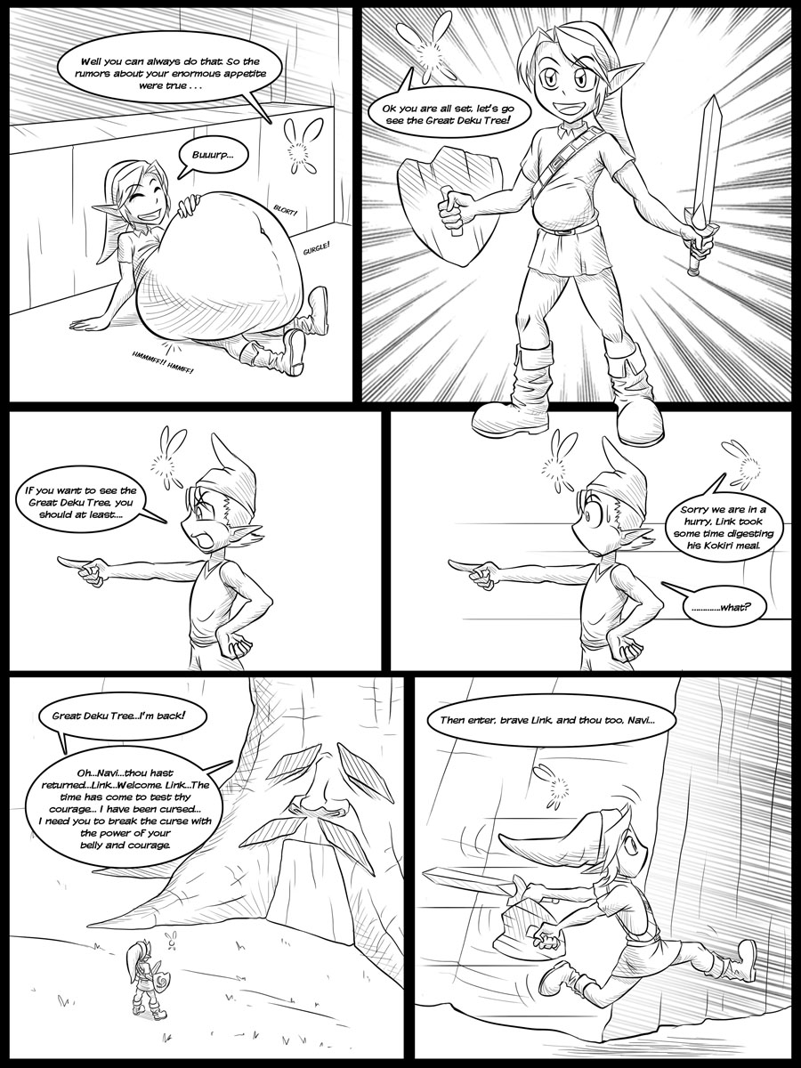Ocarina of Vore Chapter page 6 full
