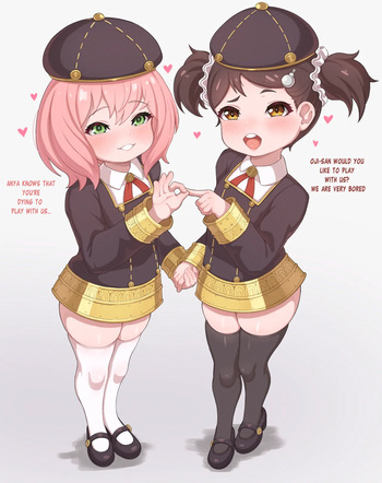 Anya n Becky Correction cover
