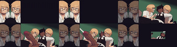 "Aristocrats" cutscene sheets + 3d model screenshots cover