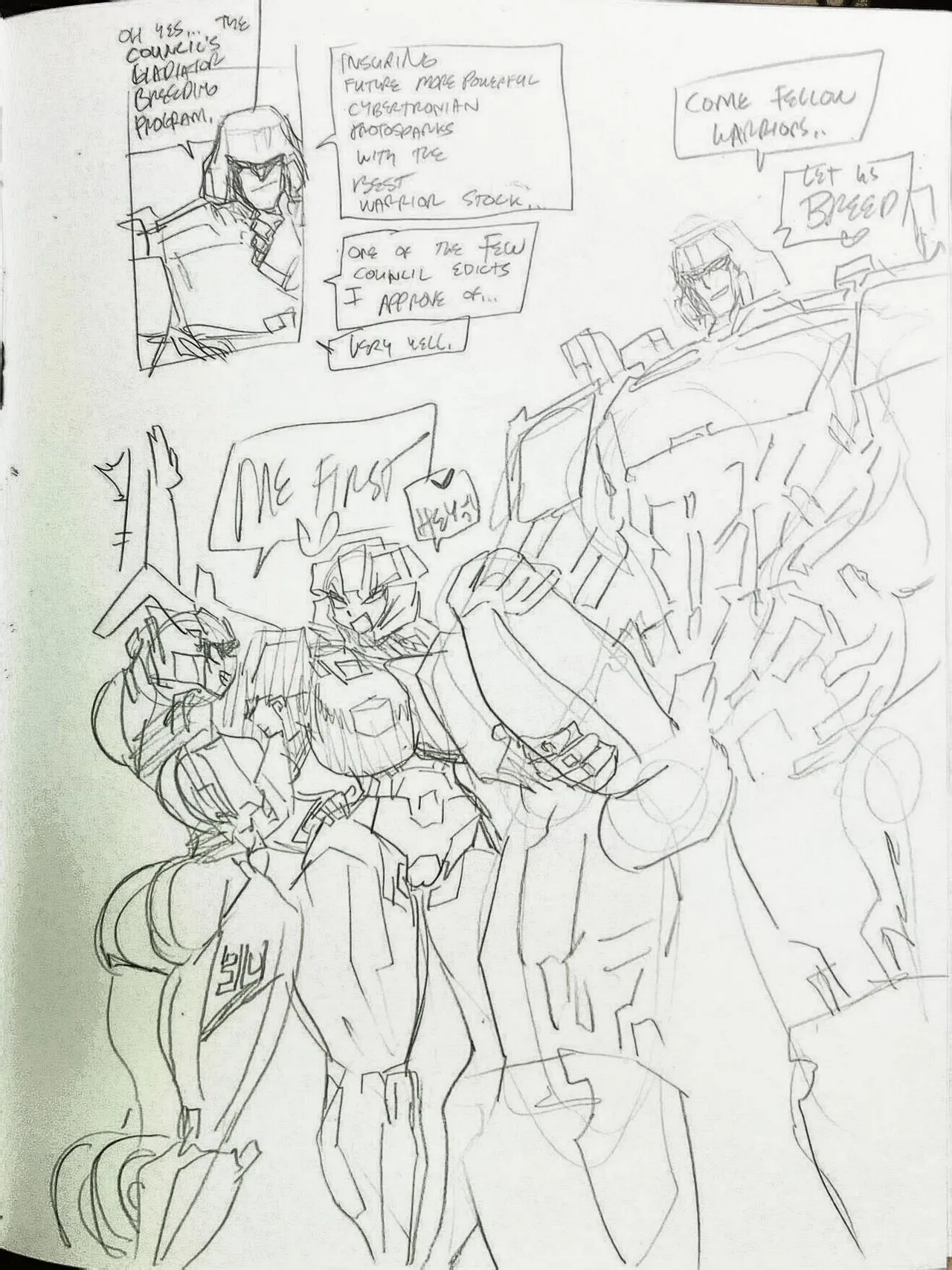 Megatronus Orgy Goof Of page 3 full