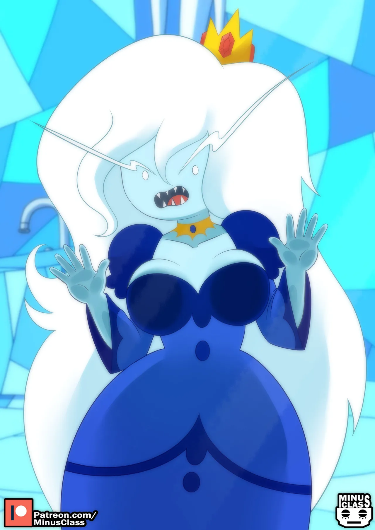 Ice queen by artist:minusclass page 1 full