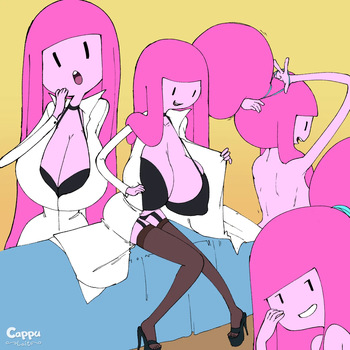 Princess Bubblegum x Finn cover