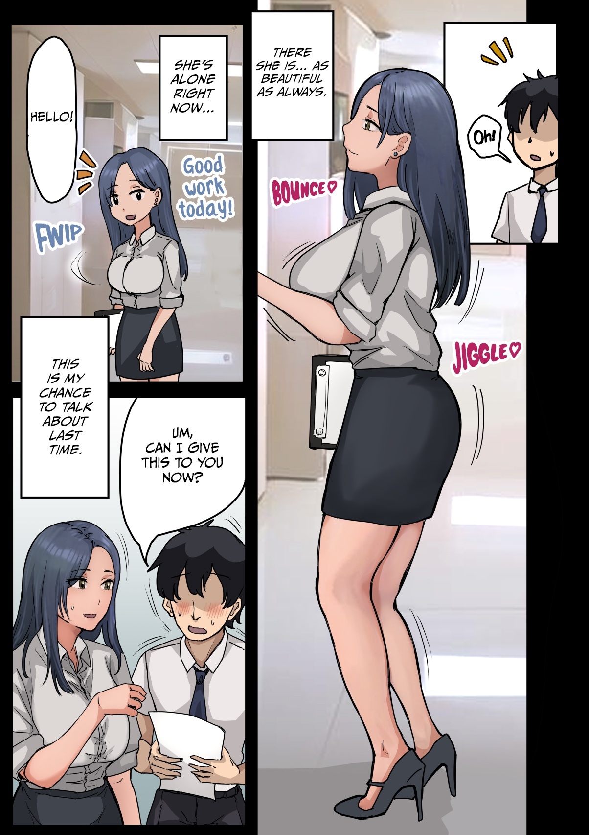 Kaisha no Madonna to Lucky de Yareta Hanashi 2 ~SeFri Hen~ | How I Got Lucky and Banged the Company's Madonna 2 page 7 full