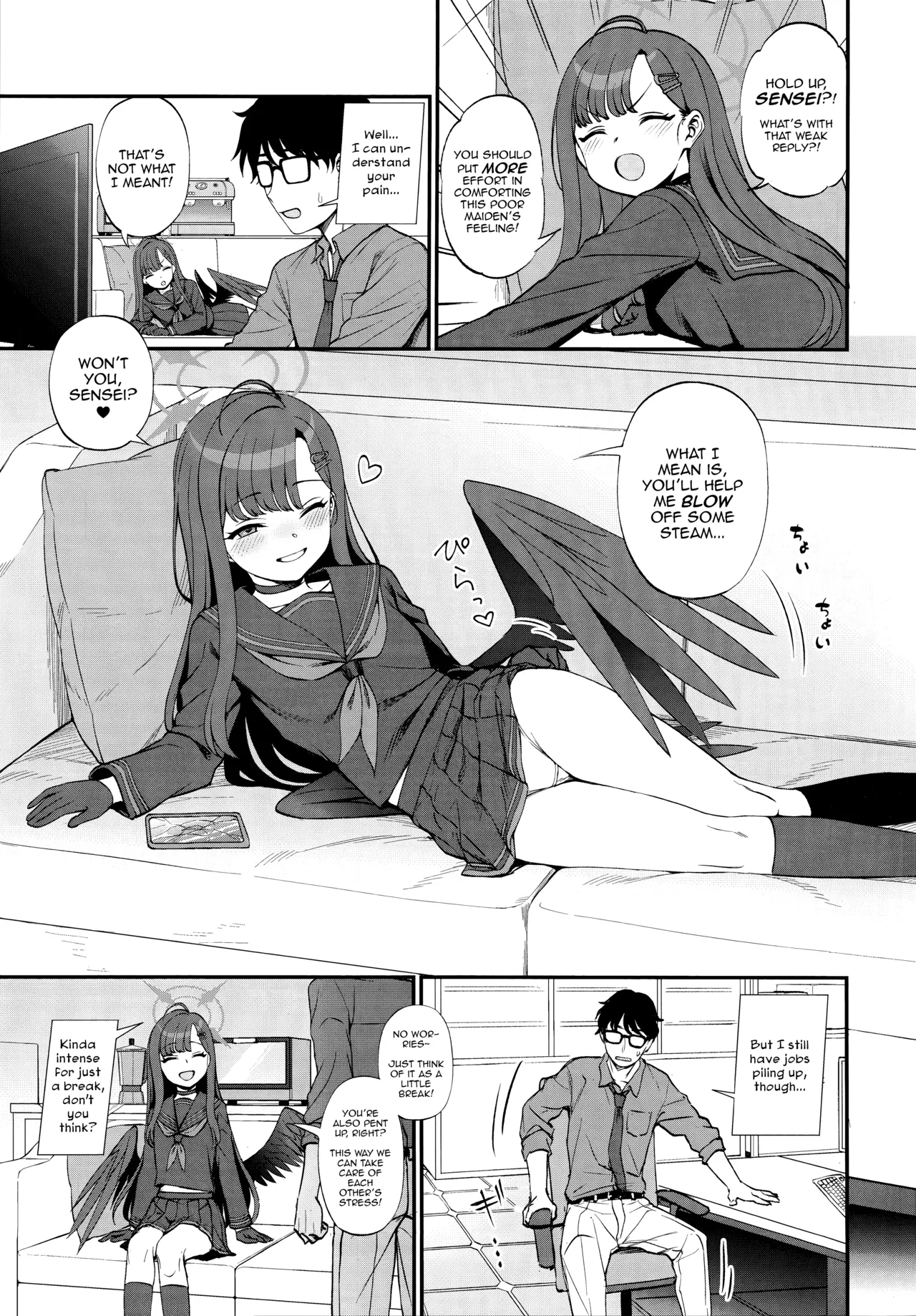 Sensei, Chotto Iissuka? | Sensei, Got a sec~? page 4 full