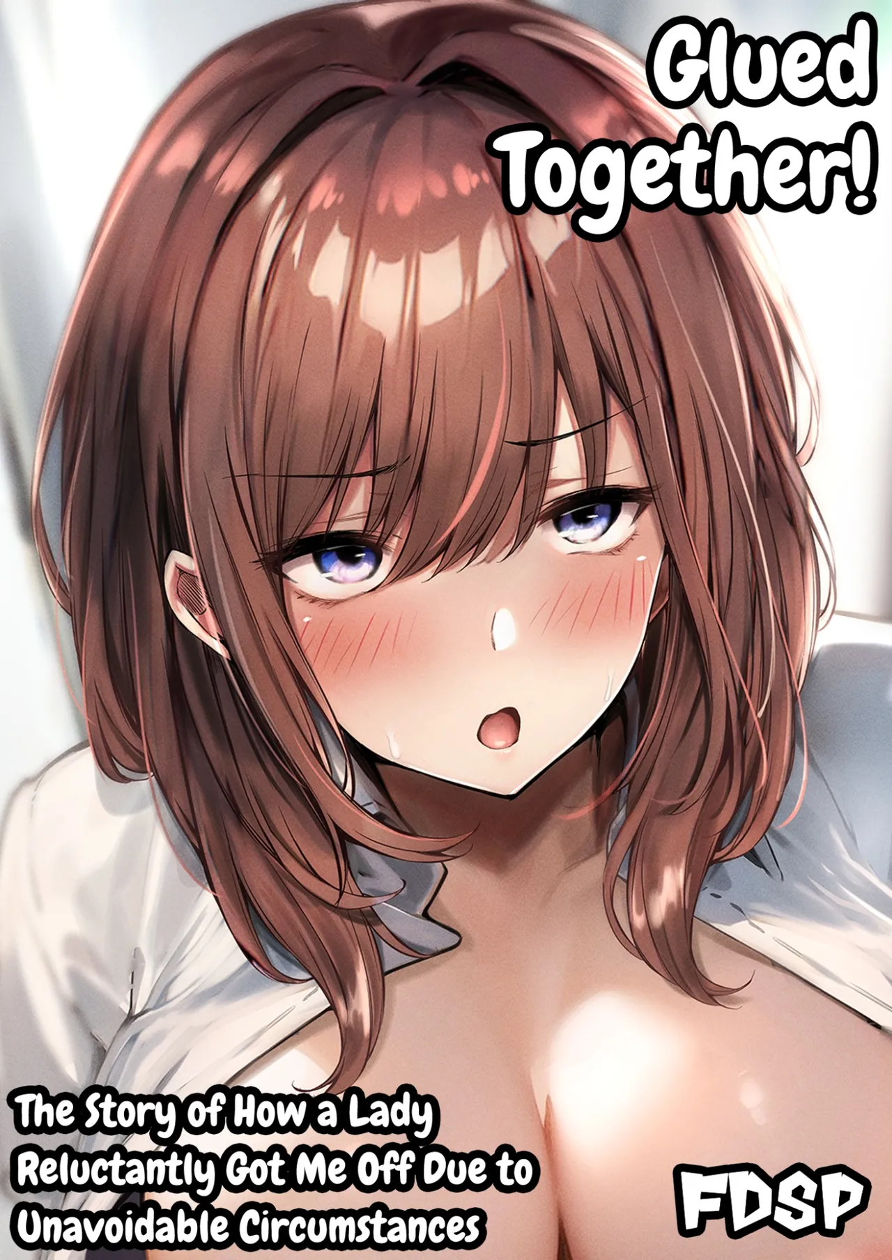 Mitchaku! Onee-san ni Fukakouryoku kara ka Shibushibu Nuite Moratta Hanashi | Glued Together! The Story of How a Lady Reluctantly Got Me off Due To Unavoidable Circumstances page 1 full