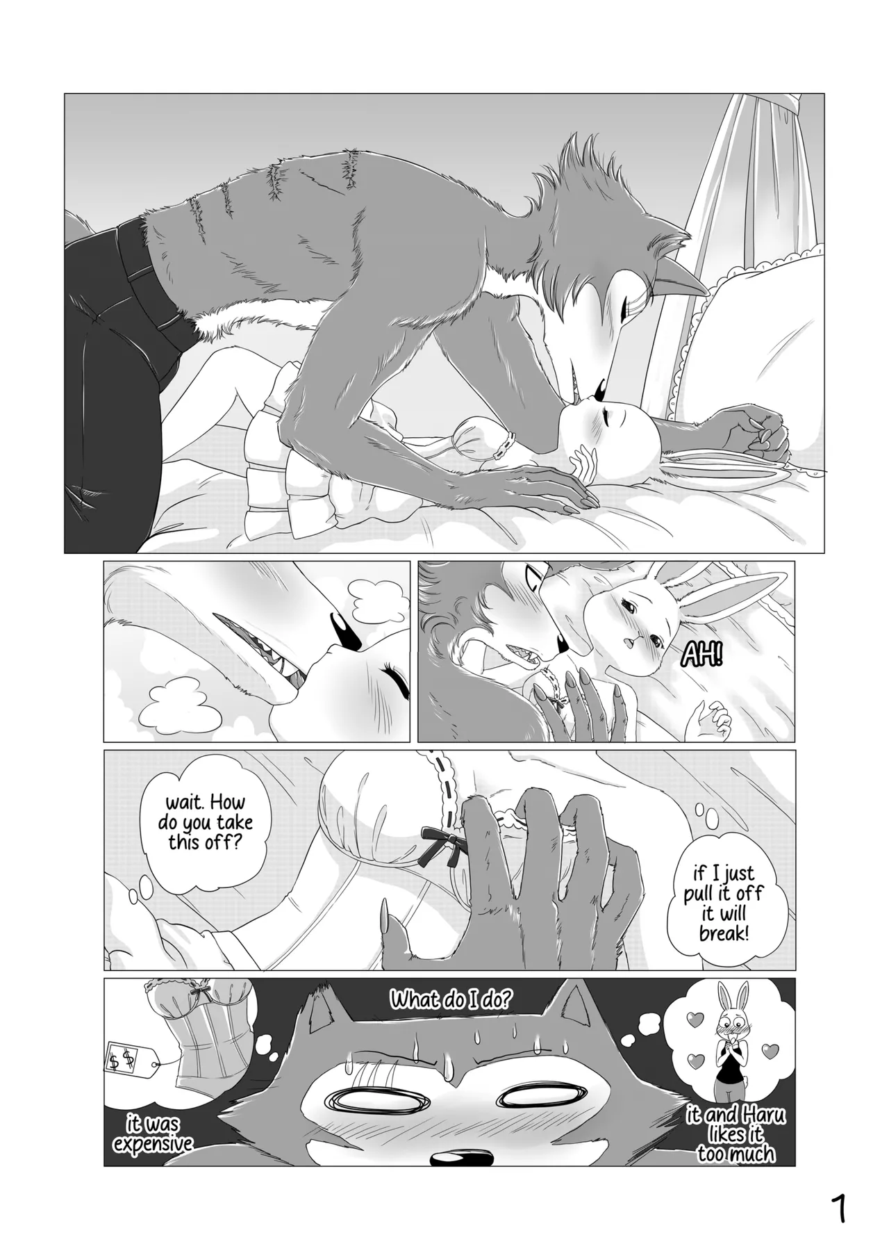 Legoshi x Haru Fanfiction page 1 full
