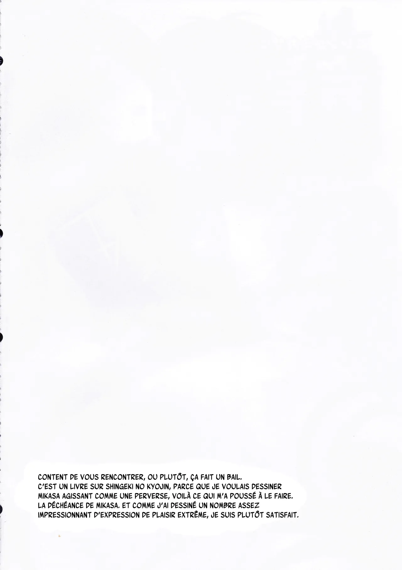 Eren ga Mikasa ni Osowareru Hon page 4 full