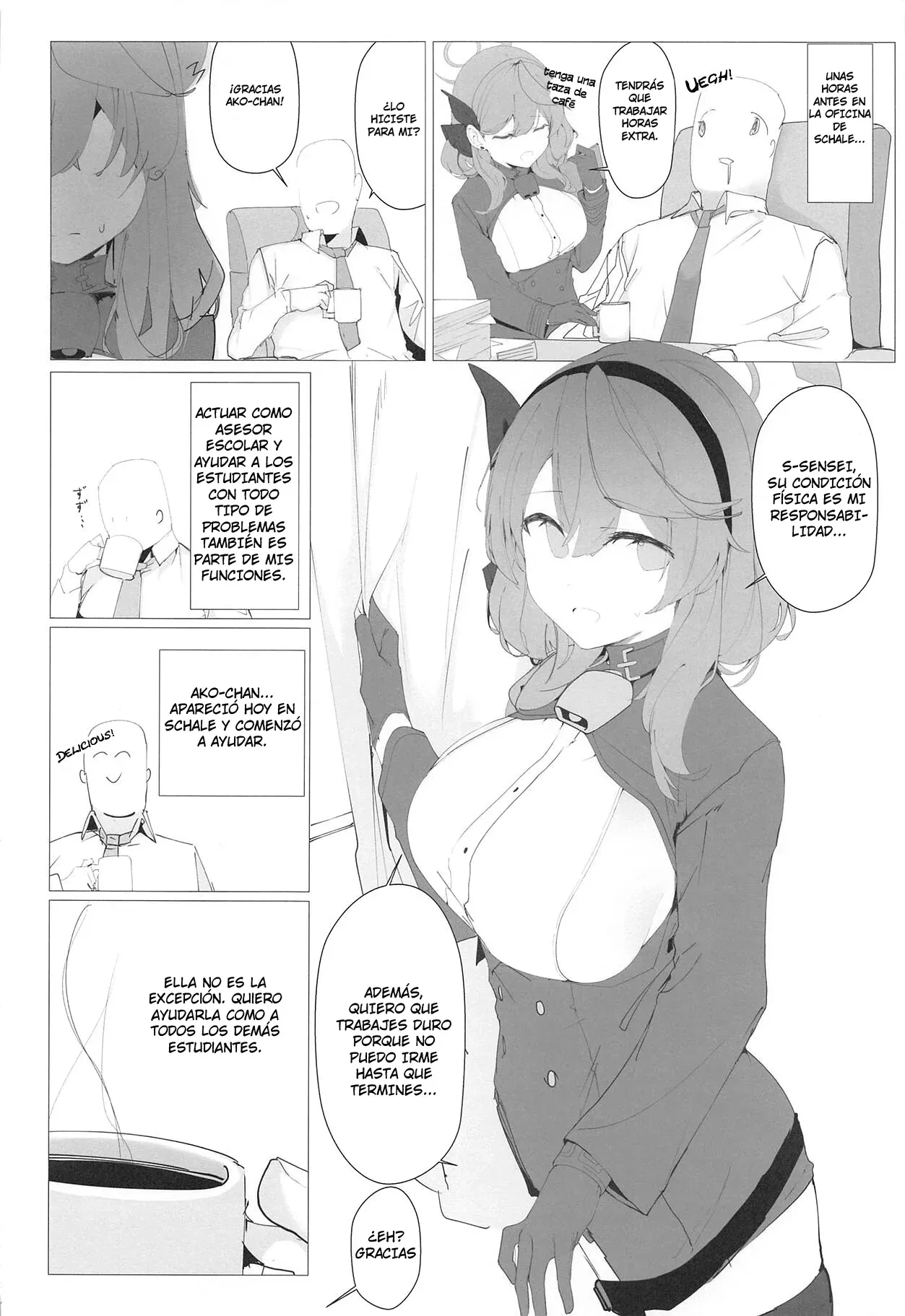 Byuru A-Kan Iku!｜¡Me estoy corriendo! Ako Amau page 6 full