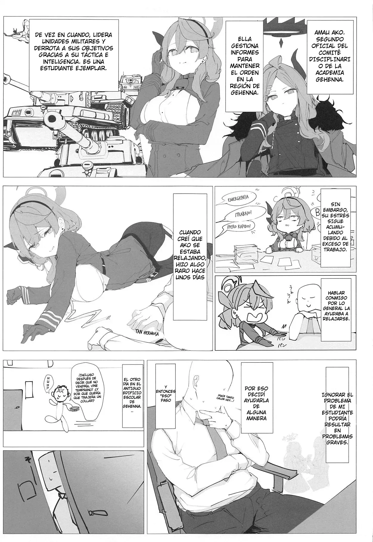 Byuru A-Kan Iku!｜¡Me estoy corriendo! Ako Amau page 7 full