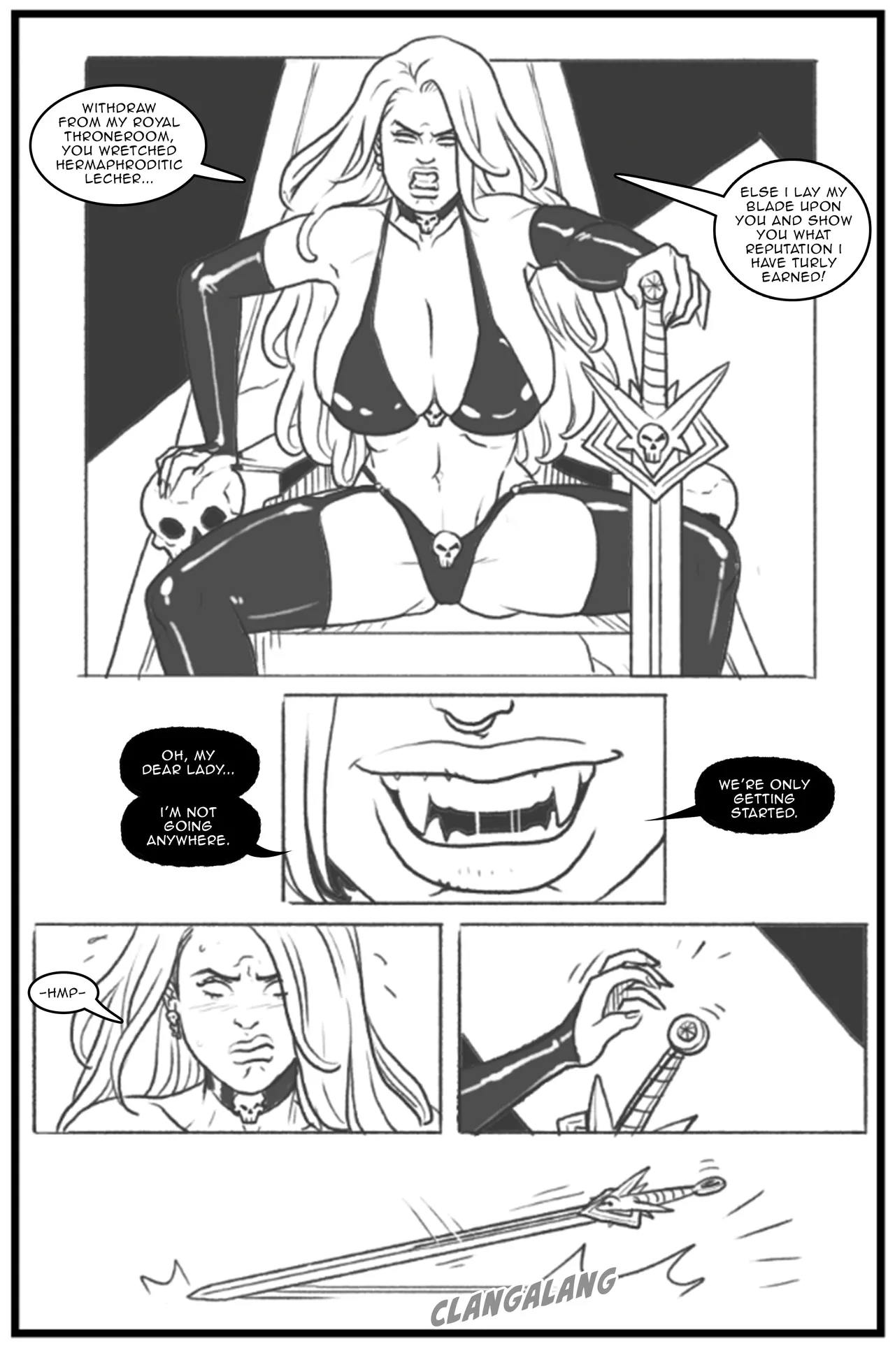 Lady Death vs Cerene page 4 full
