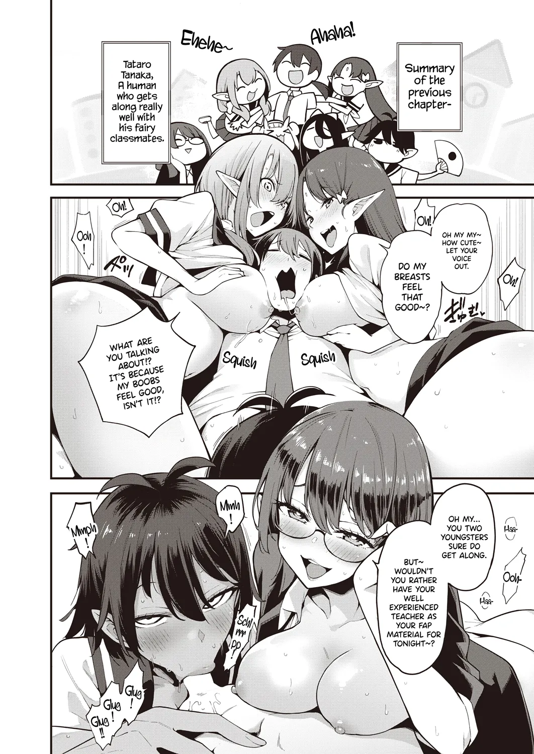 Yousei Harem Daibakuhatsu | Fairy Harem Explosion Ch. 3 page 2 full