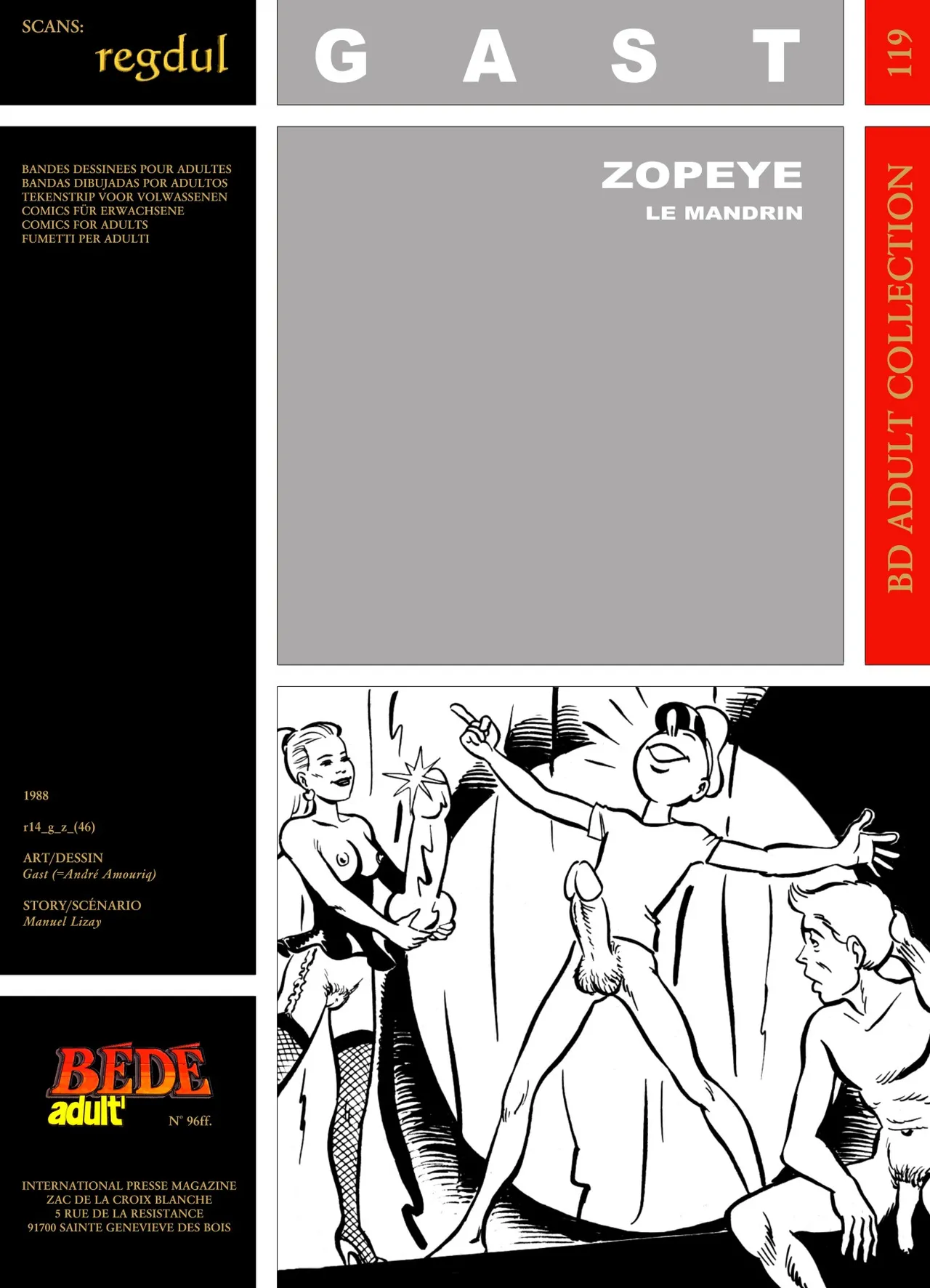 Gast  &amp; Manuel Lizay  - Zopeye le mandrin page 1 full