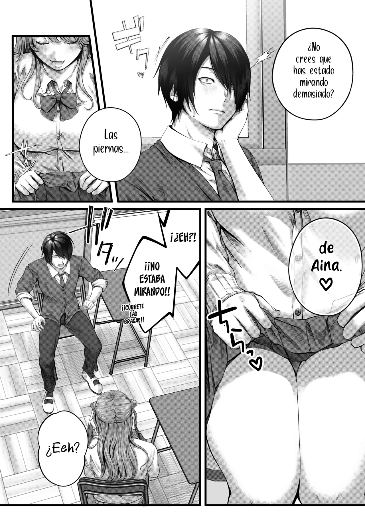 Chorozako Kanojo no Ainachan -Mucchiri Gal to Ichalove H suru Hanashi- | Aina-chan, una novia fácil de convencer. page 6 full