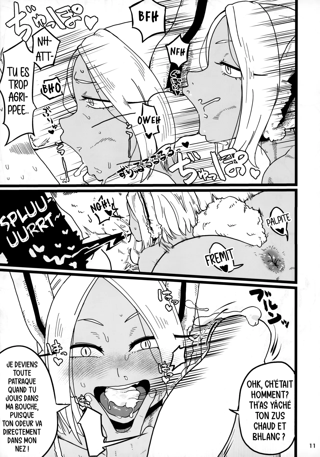 Machi de Uwasa no Kyonyuu Bijin Hitozuma Mirko-san | Les Rumeurs en Ville sur la Magnifique et Plantureuse Jeune Femme Mariée Mirko~! page 10 full