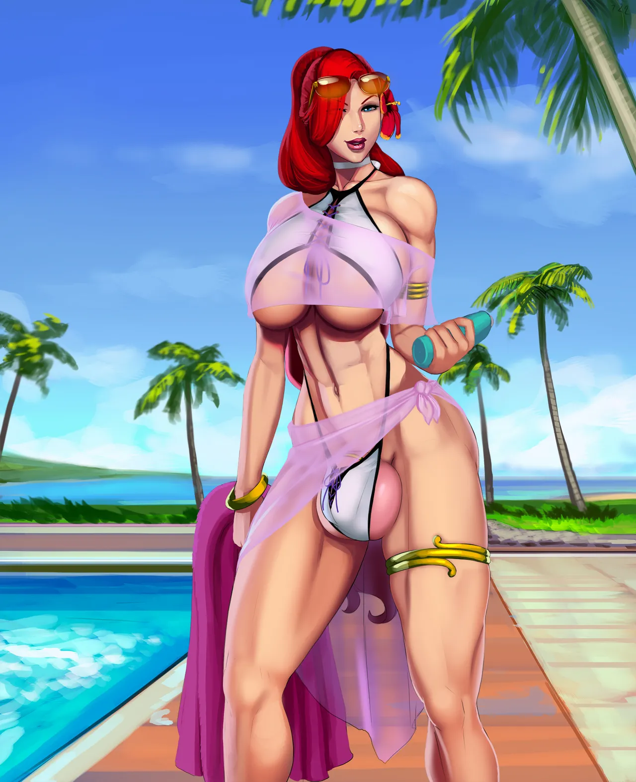 Pool Party Miss Fortune page 1 full