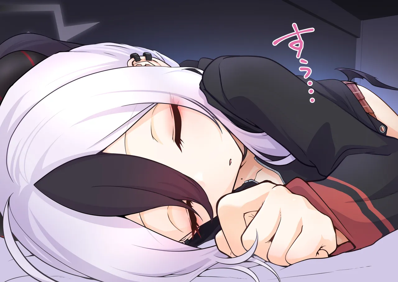 カヨコ添い寝からの目覚ましキッス page 5 full