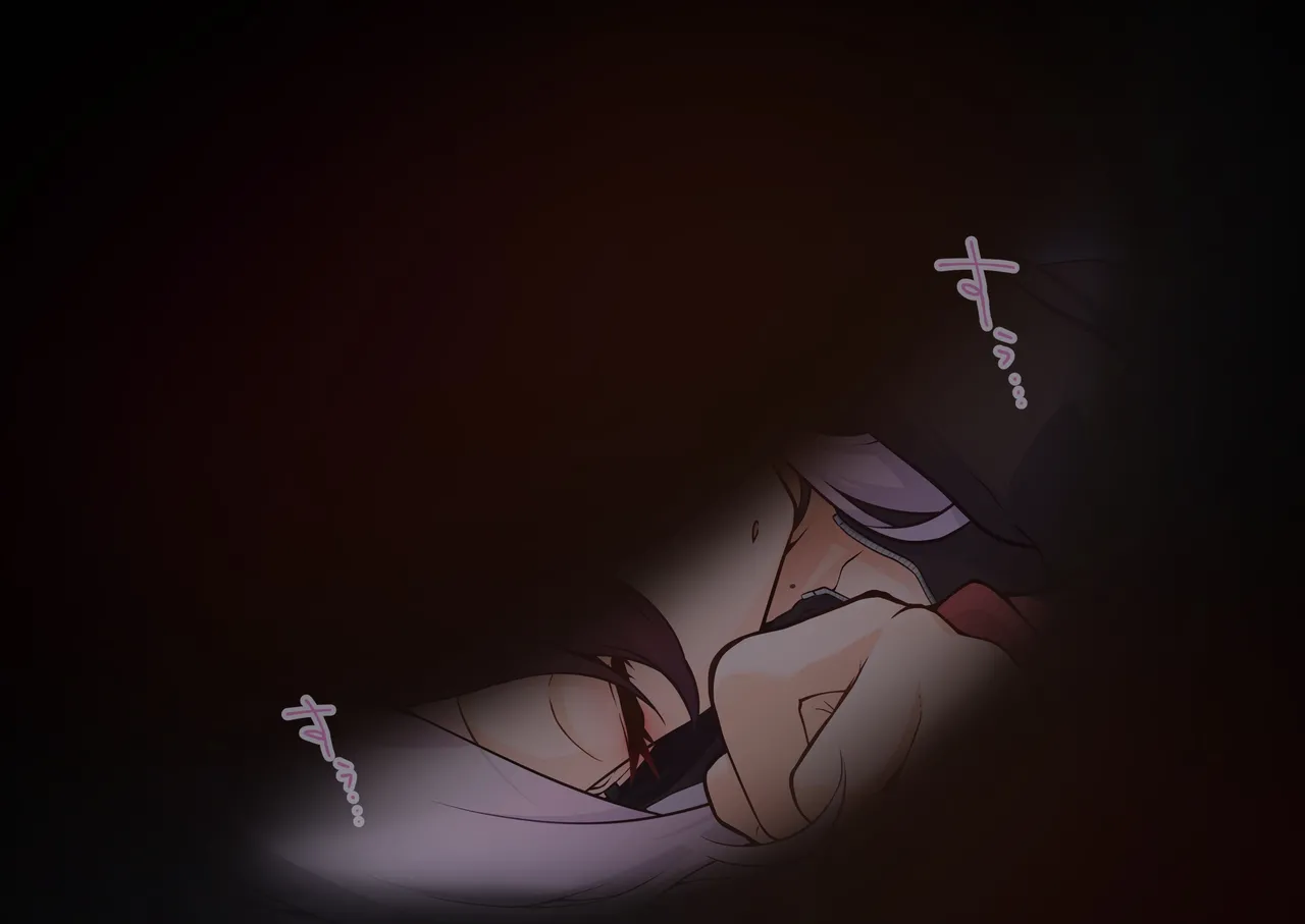 カヨコ添い寝からの目覚ましキッス page 6 full