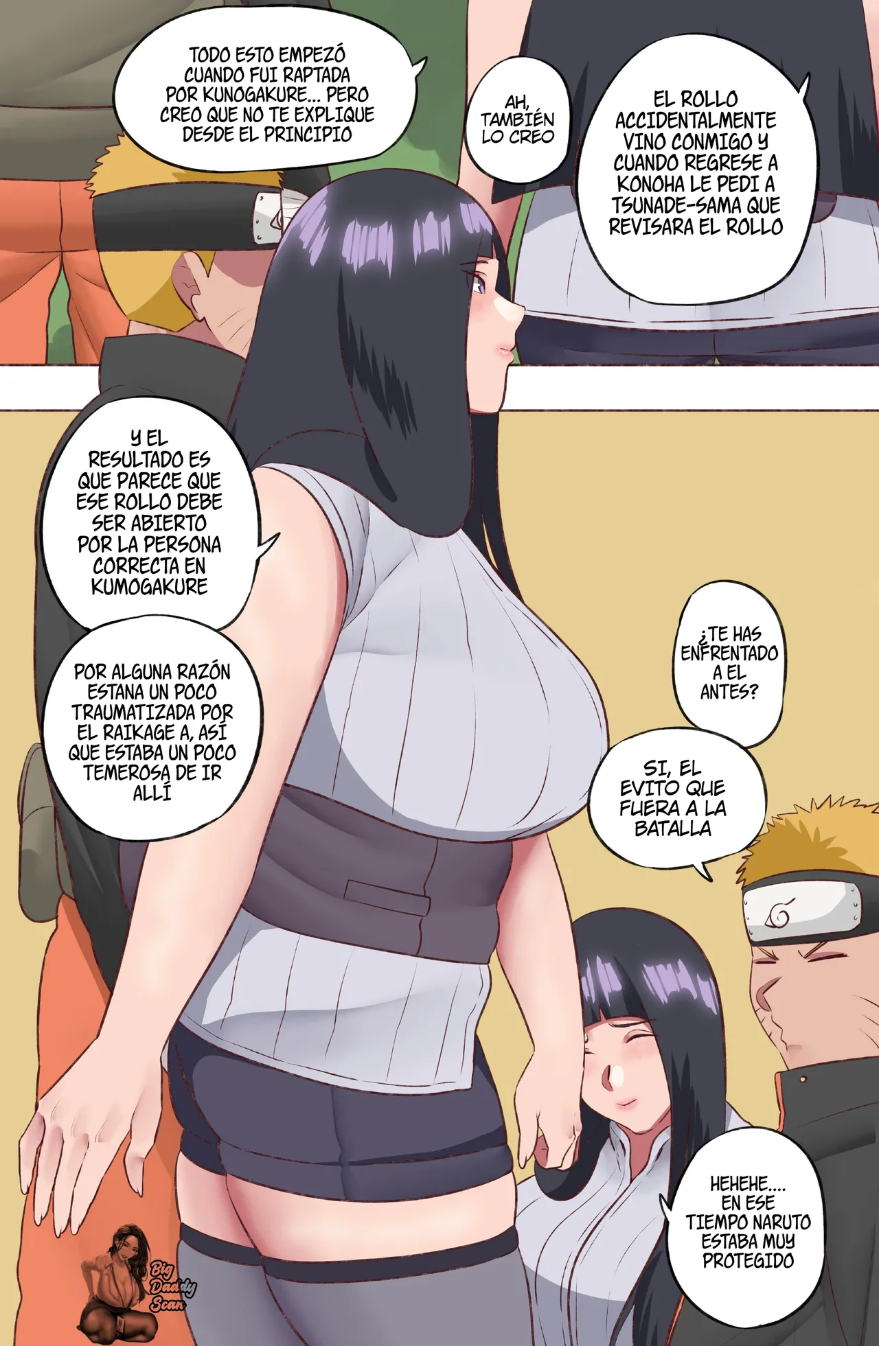 Hinata Secret Jutsu 1｜El Jutsu Secreto De Hinata Hyuga 1 page 4 full