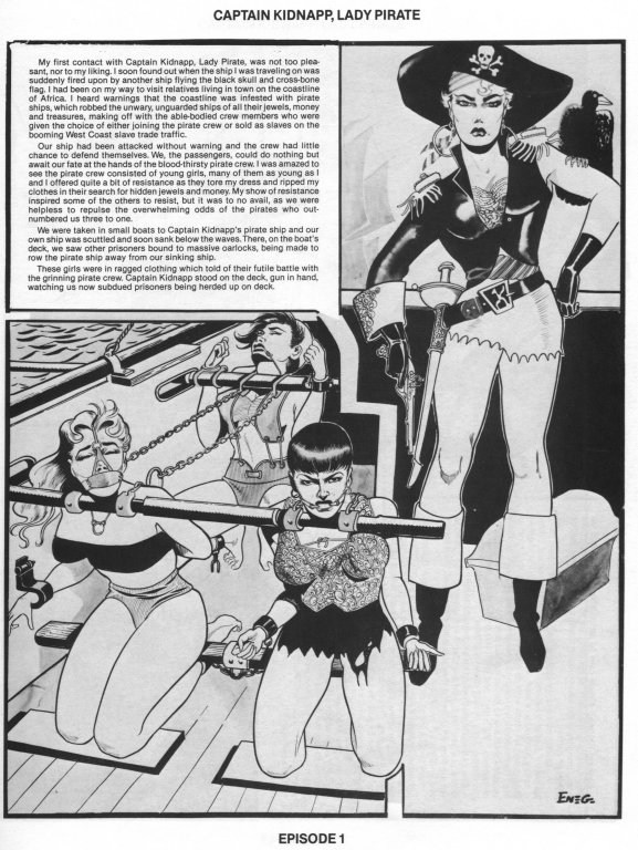 Eneg  - Captain Kidnapp, Lady Pirate page 2 full