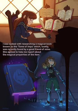 [HuffsLove/various] Tome of Imps #1-2 + extras/fanart [English]