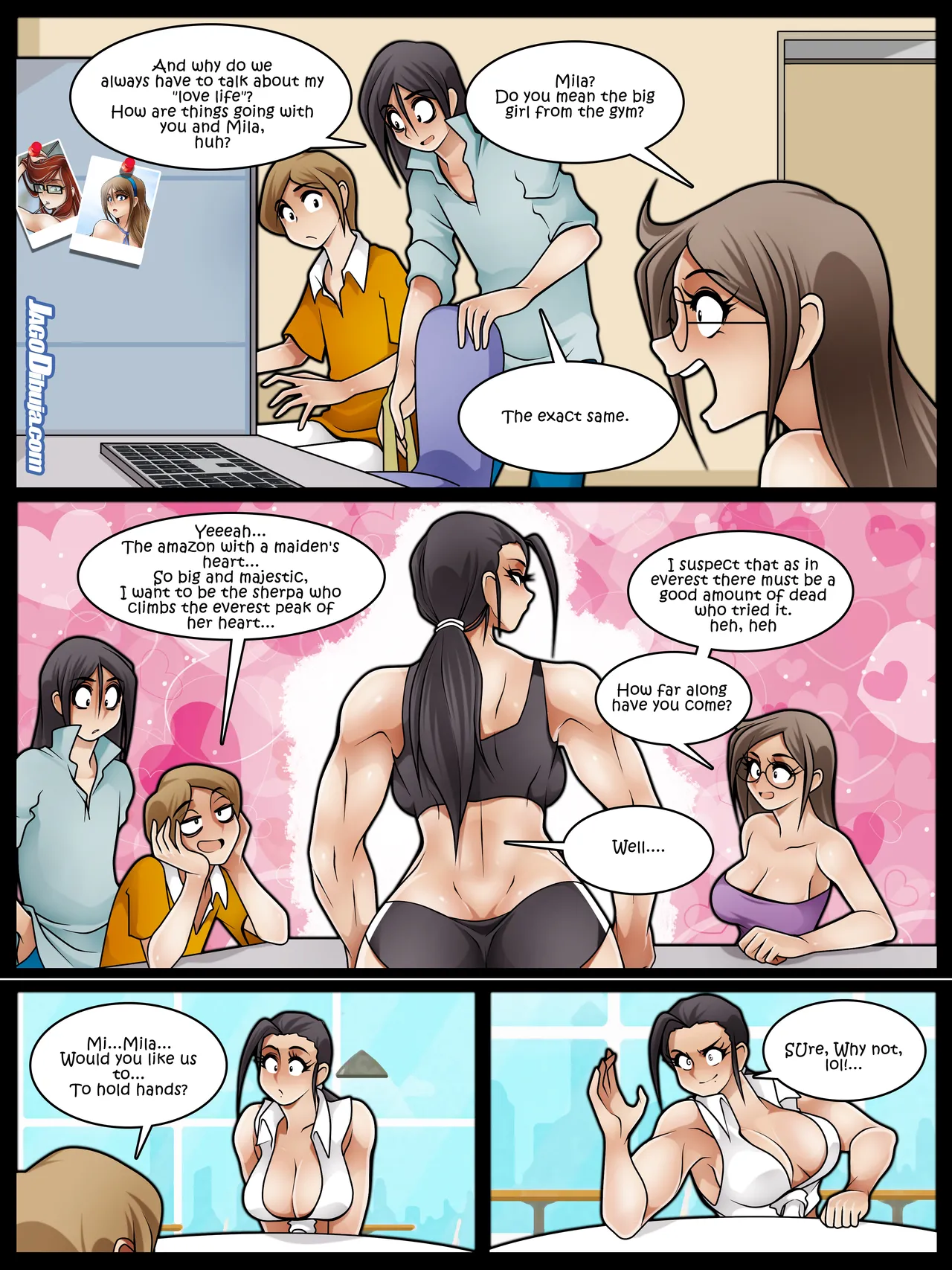 Living With HipsterGirl and GamerGirl Web-Comic page 10 full