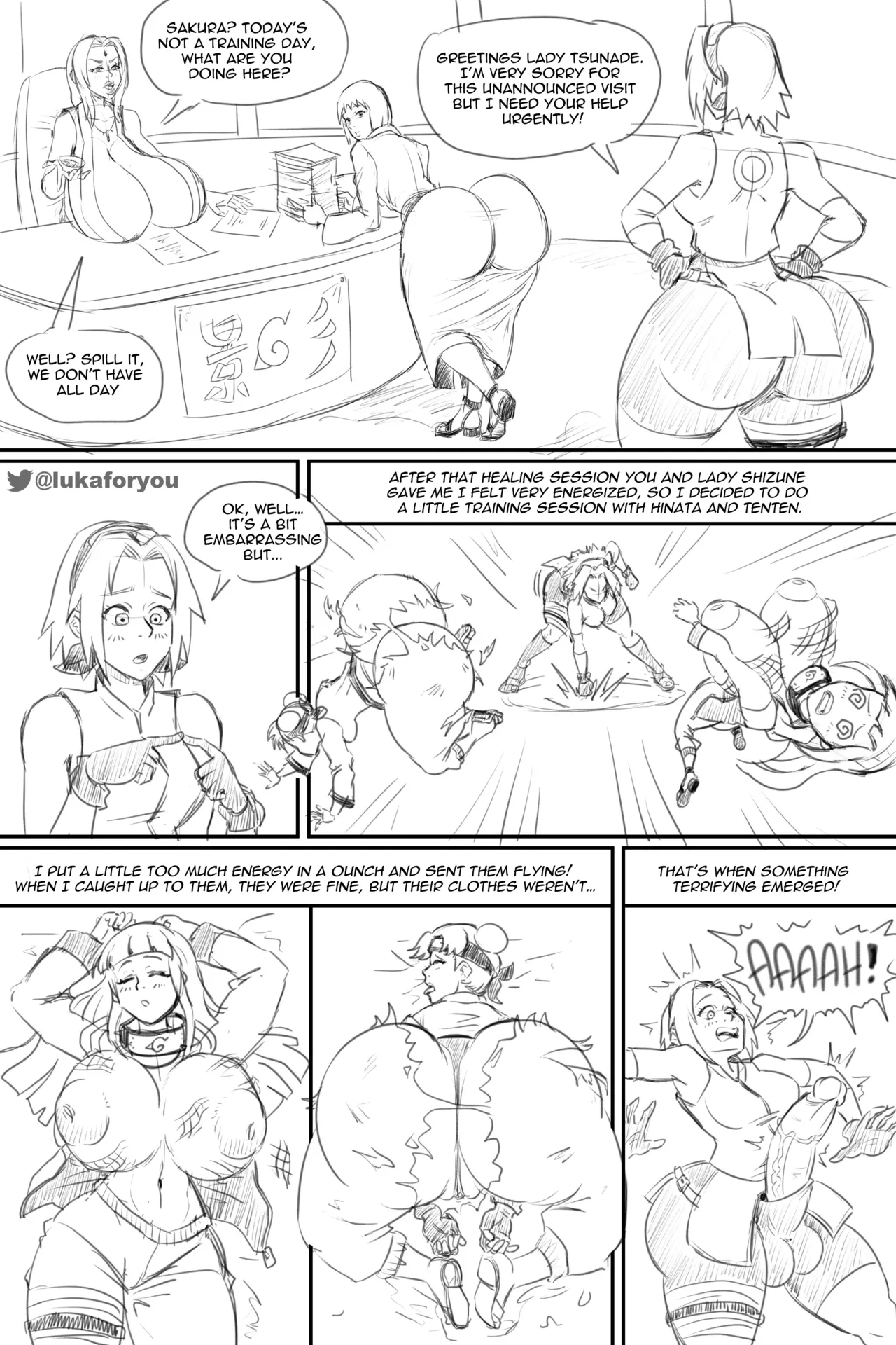 Sakura Showdown page 4 full